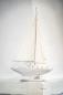 Preview: XXL Segelschiff weiß aus Holz